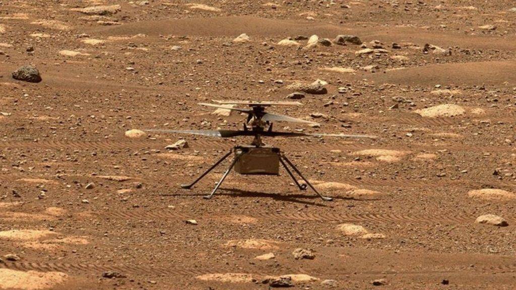Ingenuity uziemiony z powodu burzy piaskowej na Marsie. „Warunki poniżej progu bezpieczeństwa”
