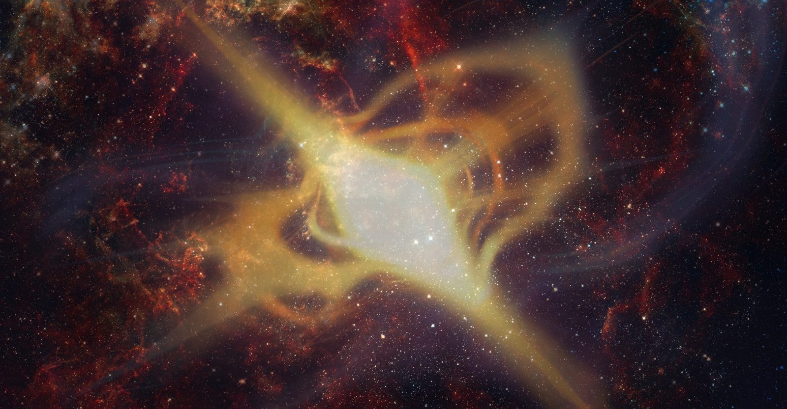 Spektakularna nowa na niebie. Zobacz jak wybucha YZ Reticuli